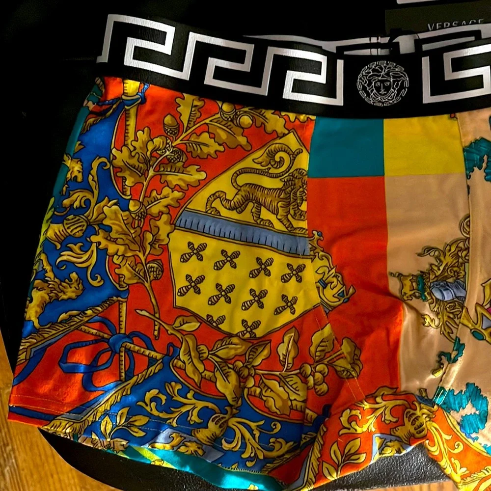 Versace Graphic-print boxer trunks - Picture 3 of 13
